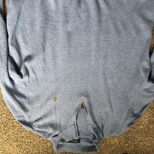 men’s polo Qtr zip